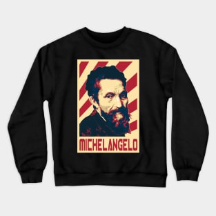 Michelangelo Retro Crewneck Sweatshirt